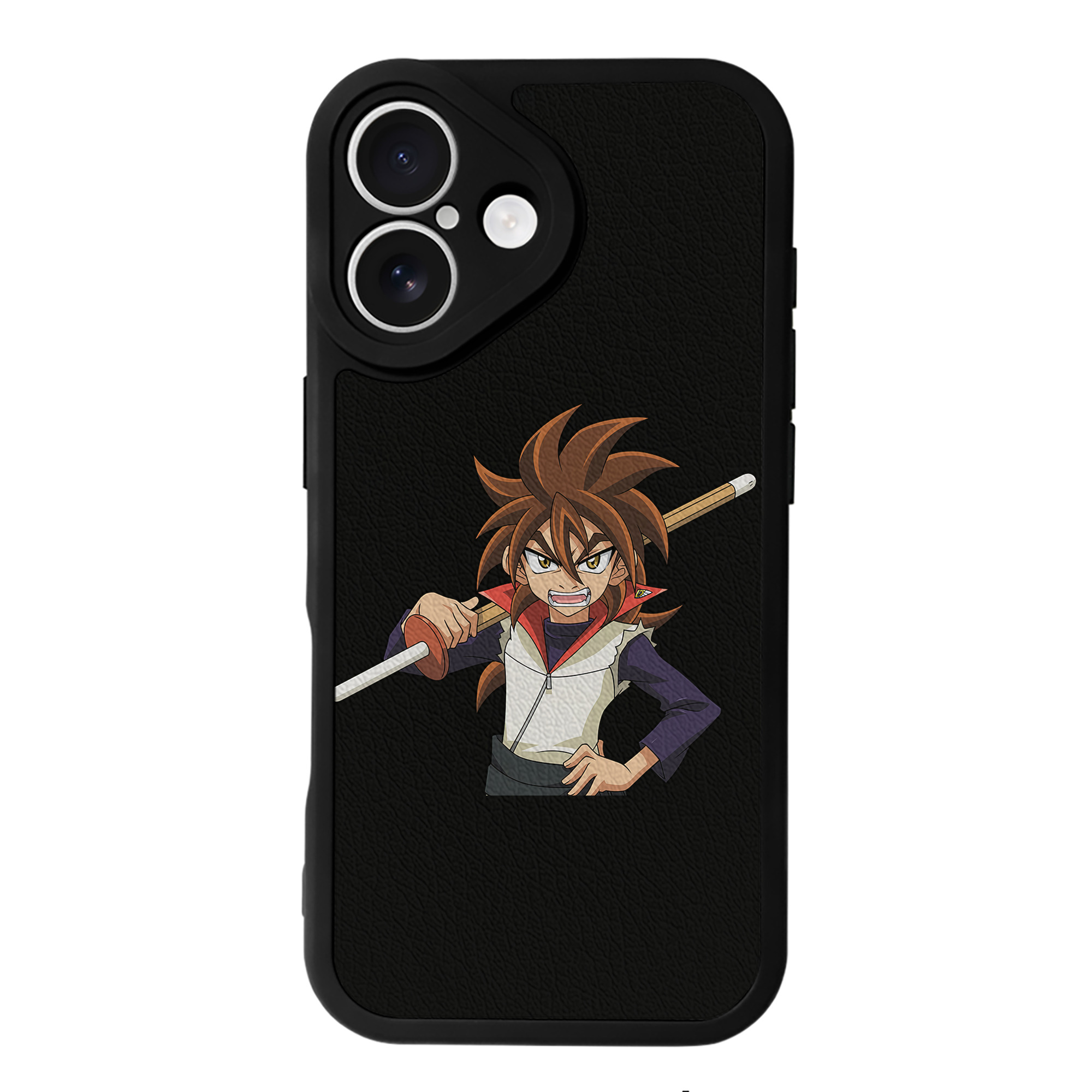 遊☆戯☆王 Yu-Gi-Oh! 【iPhone 16シリーズ対応】シリコンスマホケース（レザー調） 材質：シリコン